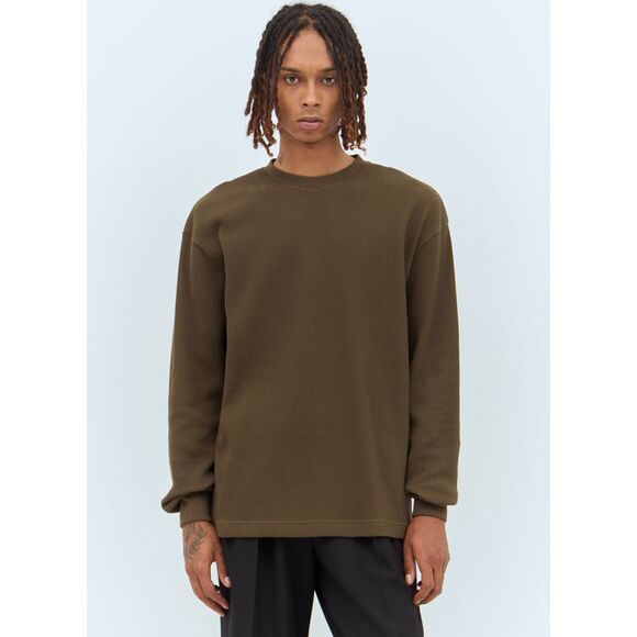 BURBERRY EKD Waffle Knit Top
